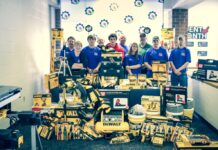 Massive Generosity from Builders Mart & DeWalt Benefits Students