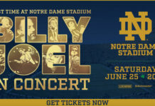 Billy Joel at Notre Dame Stadium pushed back to 2022