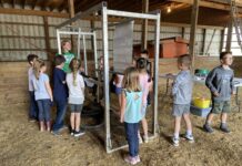 Eisenhower kindergartners get tour of a local farm