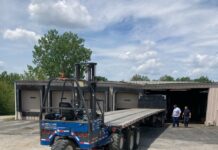 Semi-truck crashes into building after driver suffers medical condition