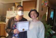 South Whitley Nurse Surprised by Client with Hero Award During Nurses Week
