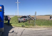 Three hurt in crash along Armstrong Road Friday morning