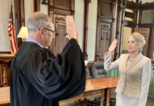 McGrath sworn is as Kosciusko Superior Court I Judge Tuesday
