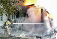 Fire Engulfs Mobile Home In Warsaw Saturday Morning