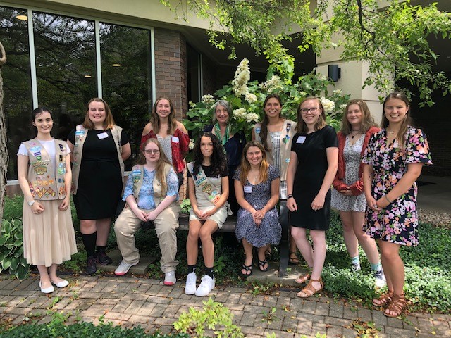 Girl Scout Gold Award recipients 2021
