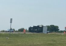 Crash involving bus in Fulton County injures four