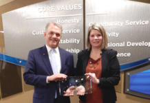 Lake City Bank Presents 2021 Commitment Award To Kim Hooley
