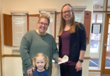 Church Group Donates To Helping Hands Fund