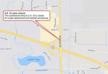 Ind. 15 Exit Ramp To Close For Work