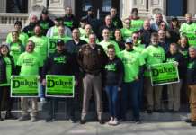 Dukes’ KCSO Supporters Show Solidarity
