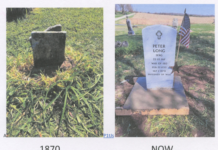 Grave Marker Replaced For War Of 1812 Prisoner Of War