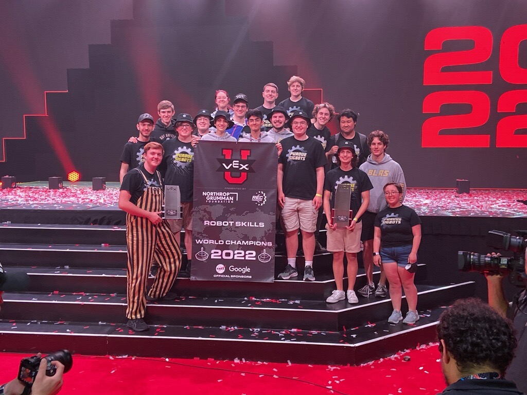 2022 Vex World Championship: Purdue robotics team grabs win