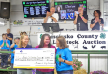 Kelly Heckaman Honored For Service To 4-H
