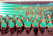 Lake Area Community Band Presents ‘Concert In The Park’ Friday