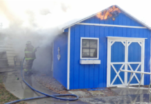 Atwood FD Contains Fire To The Garage