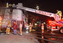 Apartment fire in downtown Warsaw quickly extinguished