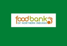 Food distribution sites include Warsaw, Plymouth and Goshen