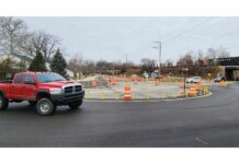 Winona Lake Roundabout Completion Date: June 1