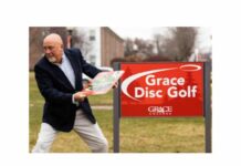 Businesses throw support behind disc golf at Grace College