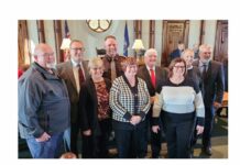 Newly-elected officeholders take oath of office in courthouse ceremony