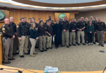Sheriff’s staff given oath of office