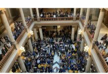 Hundreds rally for Public Health Day in Indianapolis