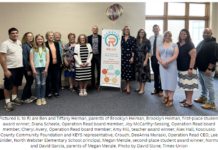 Lt. Gov. Crouch celebrates reading awards in North Webster