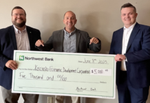 Northwest Bank donates $5,000 to KEDCo