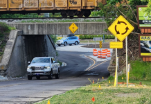 Winona Lake roundabout now fully open