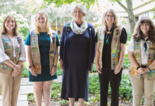 Northrop, Roe among seven Girl Scouts honored by district.