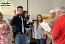 Following father’s footsteps into law enforcement, Shaw joins Warsaw PD
