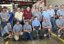 Ray Doering, 101, Honored For 74 Years To Fire Service