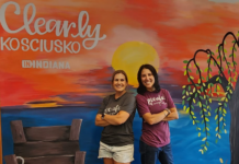 New mural at Visitor Center celebrates lake life