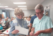 Hartle named first volunteer of the month at Senior Center in Warsaw