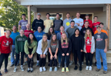 Grace students volunteer with Habitat for Day of Service