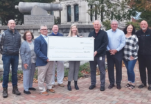 LSC Print Solutions donates $50,000 to Main Street Warsaw