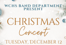 WCHS Christmas concert Dec. 12