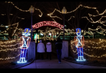 Warsaw Parks will light up massive Christmas display Friday night