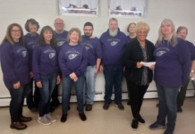 Wheels on Fire donates $34,000 to cancer fund