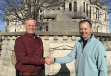Retiring county commissioner Brad Jackson endorses candidate Nate Scherer