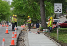 Warsaw’s two-mile sidewalk project could be complete in June