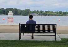 Parks superintendent says Center Lake Beach closing is day-to-day