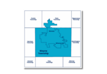 Warsaw library website adds map showing district outline