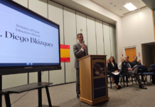 Eisenhower’s Dual Language program honored by embassy attache