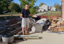 Matthews moves construction debris to new locations