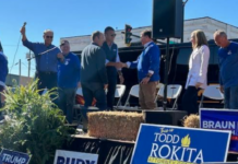 Top Republicans tout policies during Warsaw rally