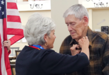Veterans recognized by Stillwater Hospice at Cedar Creek of Warsaw