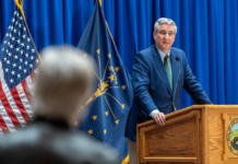 Outgoing Gov. Holcomb looks back on eight years in office