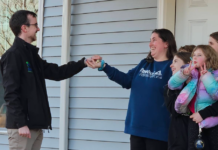 With plenty of support, family moves into new Habitat home in Mentone
