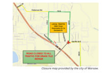 Part of Old Road 30 East near J&J will be closed beginning Wednesday